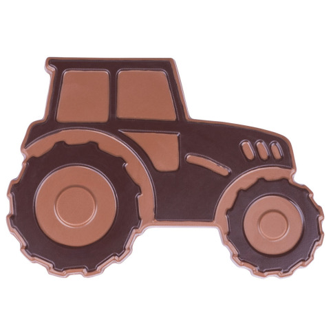 Traktor z čokolády