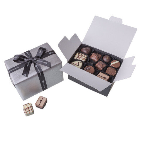 luxusní pralinky, čokoláda pro novomanžele, dárkové pralinky, luxusní belgické pralinky chocolissimo