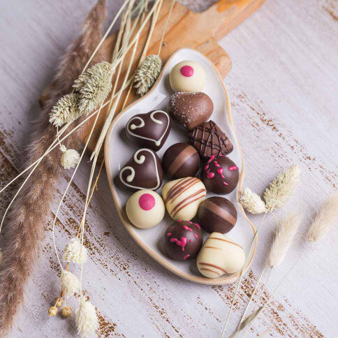 Najlepšie belgické pralinky, pralinky v kovovej krabičke, pralinky v plechovej krabičke, v plechovej krabičke, tip na darček