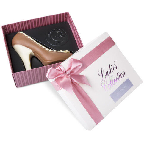 Topánka z čokolády, čokoládová topánka, lodička z čokolády, čokoládová lodička, darček pre mamu, darček pre ženu, darček pre dievča, darček k Valentínovi