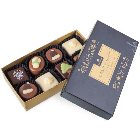 vianočné pralinky, vianočné lahodky, christmas delight, belgické pralinky na vianode, vianočný darček