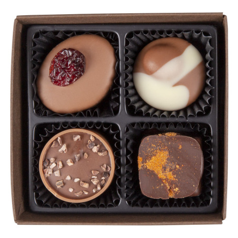 Čokoládové kvarteto - 4 pralinky