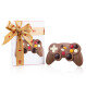 Vianočný čokoládový gamepad