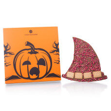 Halloweenová čokoláda - klobúk čarodejnice