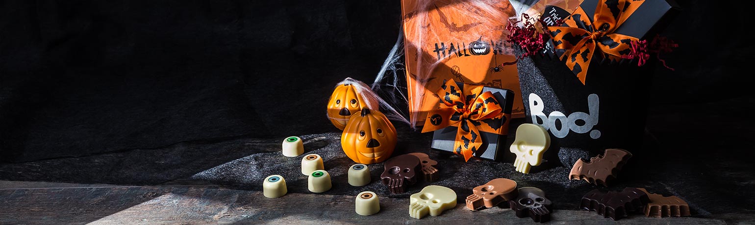 čokolády na Halloween